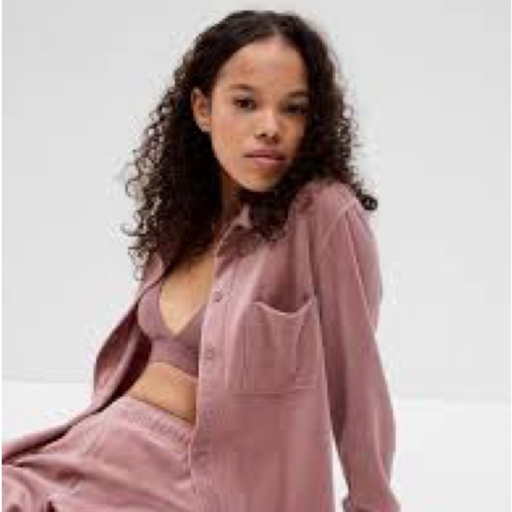 GAP Velour Shacket NWT
